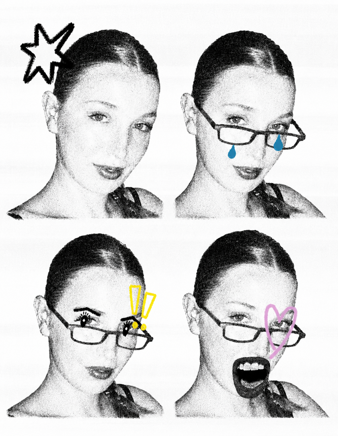 Eden — headshot collage